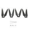 8PCS Foldable CW/CCW Black Propeller For Hubsan H501S MJX B2W B2C - Image 2
