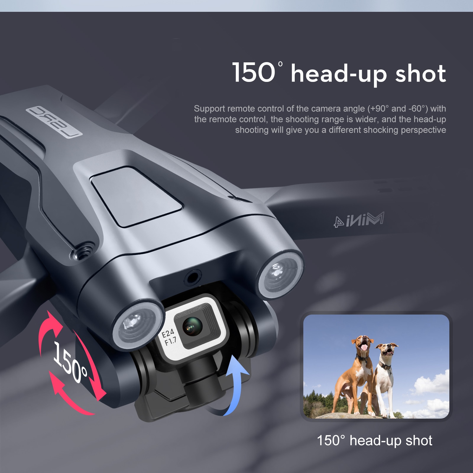 Mini Drone Pro SE MAX 4K professionnel avec caméra, WIFI 5G 360